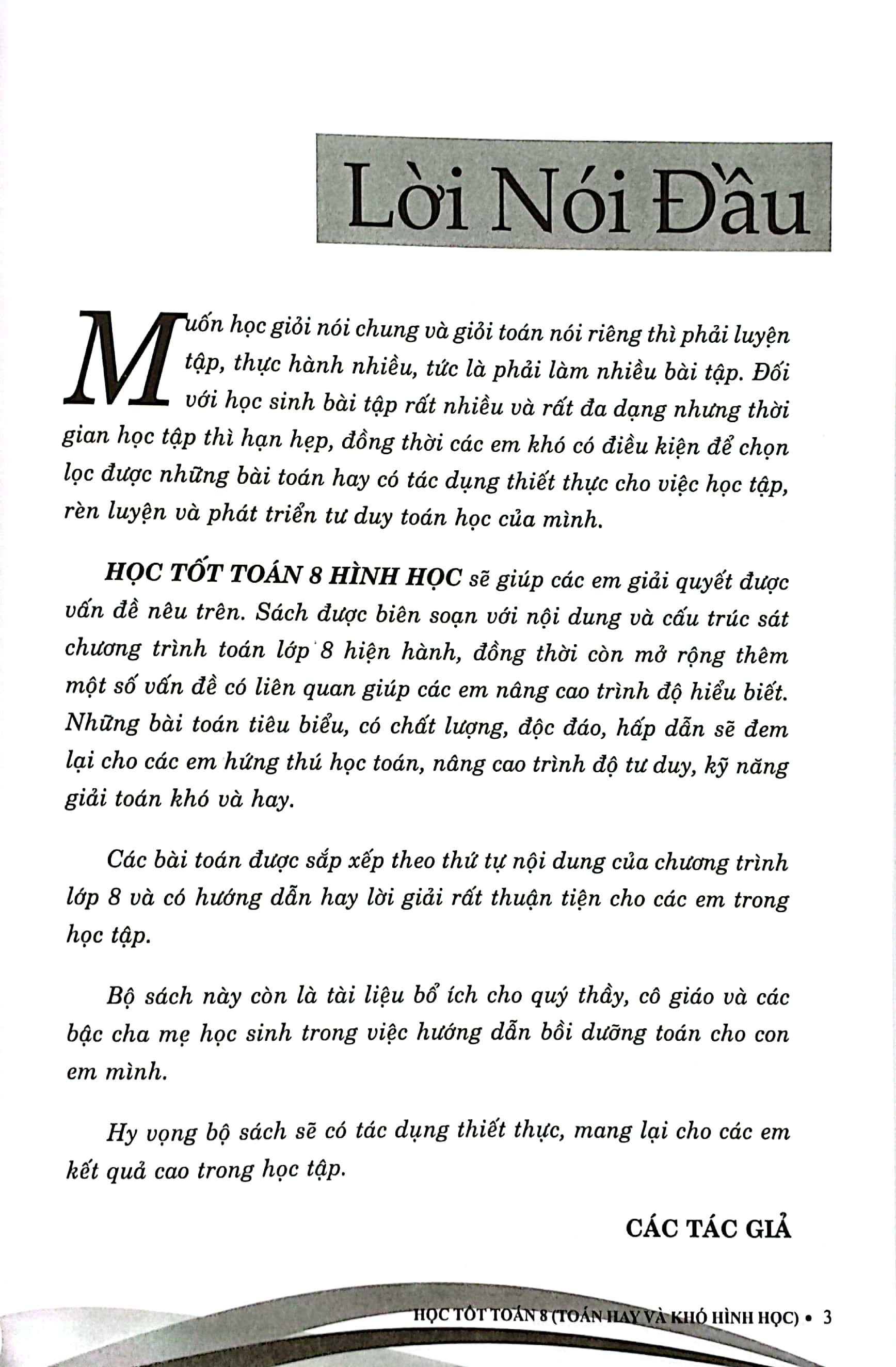 học tốt toán 8 - toán hay và khó hình học (theo chương trình giáo dục phổ thông mới - dùng chung cho các bộ sgk hiện hành) - Ảnh 4