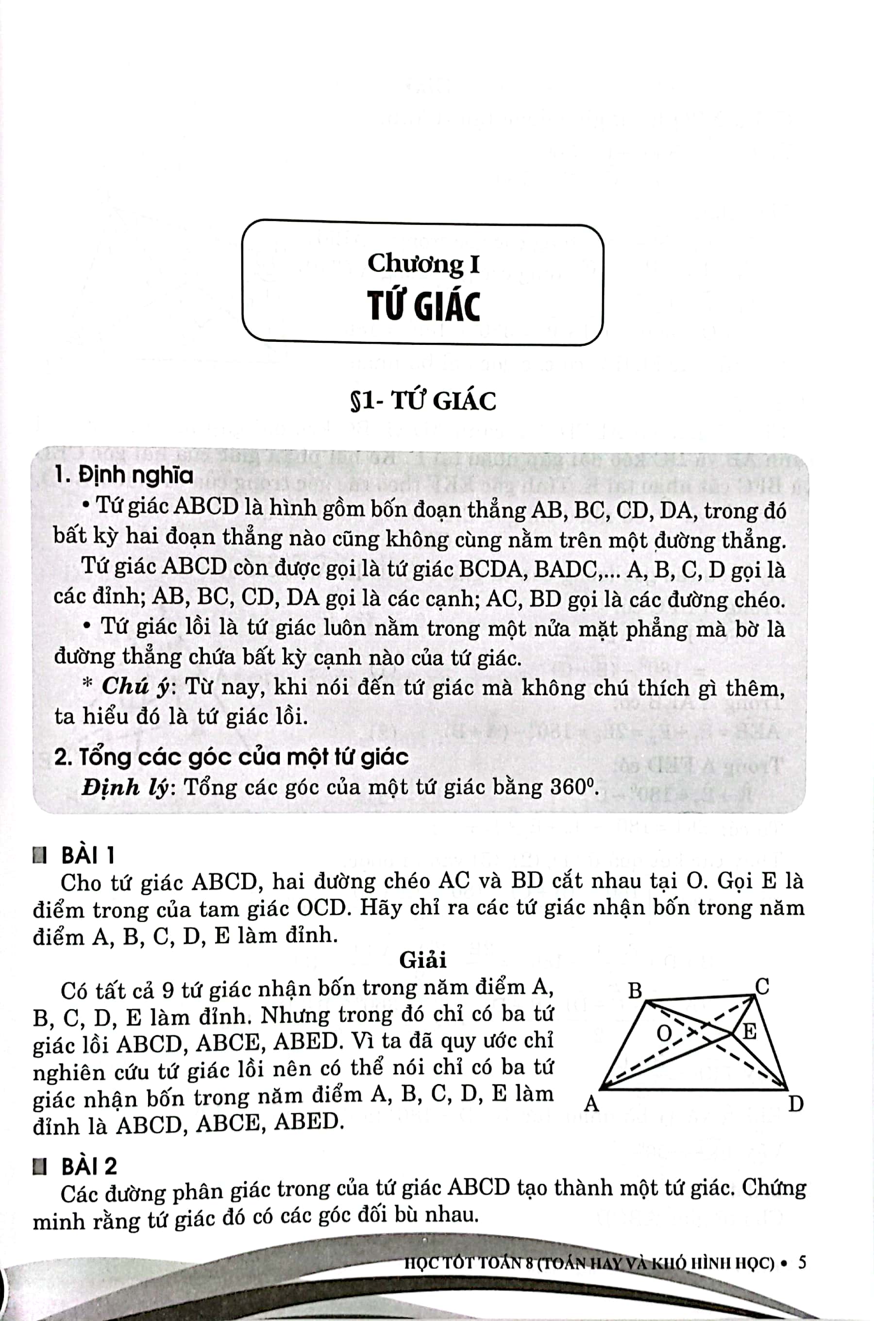 học tốt toán 8 - toán hay và khó hình học (theo chương trình giáo dục phổ thông mới - dùng chung cho các bộ sgk hiện hành) - Ảnh 5