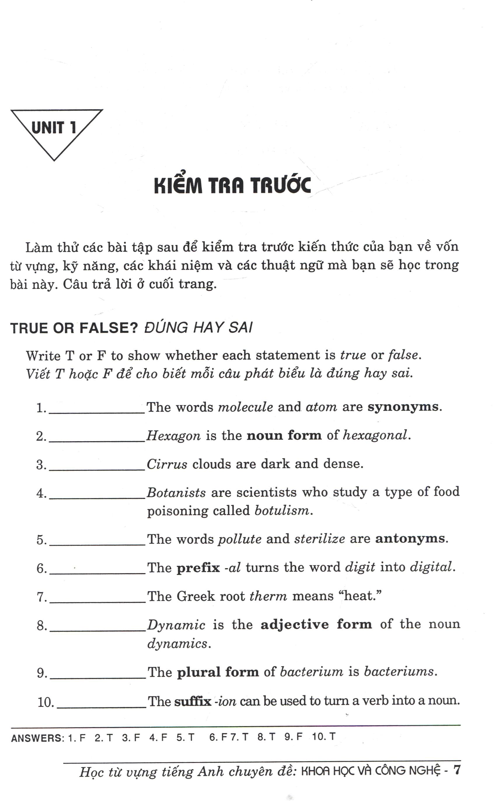 học từ vựng tiếng anh chuyên đề khoa học và công nghệ - Ảnh 4