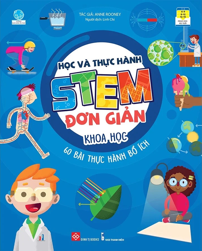 học và thực hành stem đơn giản - khoa học - 60 bài thực hành bổ ích - Ảnh 2