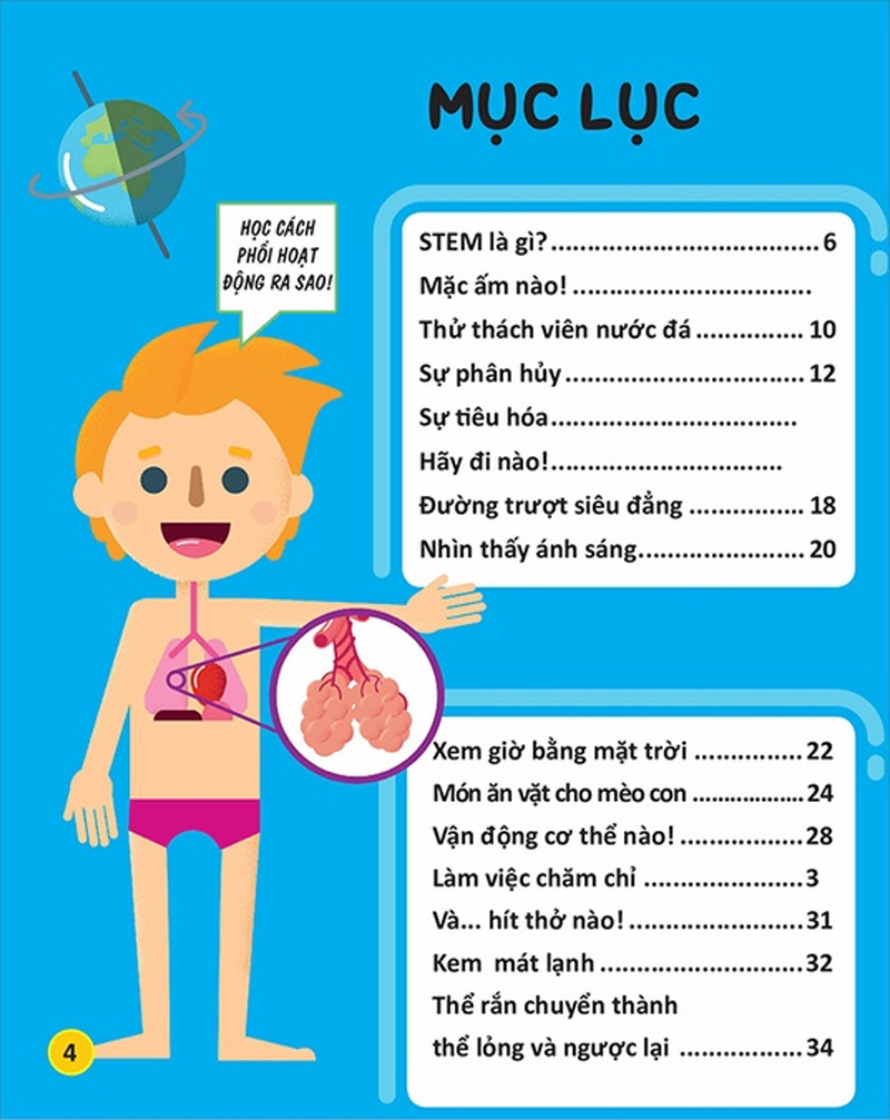 học và thực hành stem đơn giản - khoa học - 60 bài thực hành bổ ích - Ảnh 3