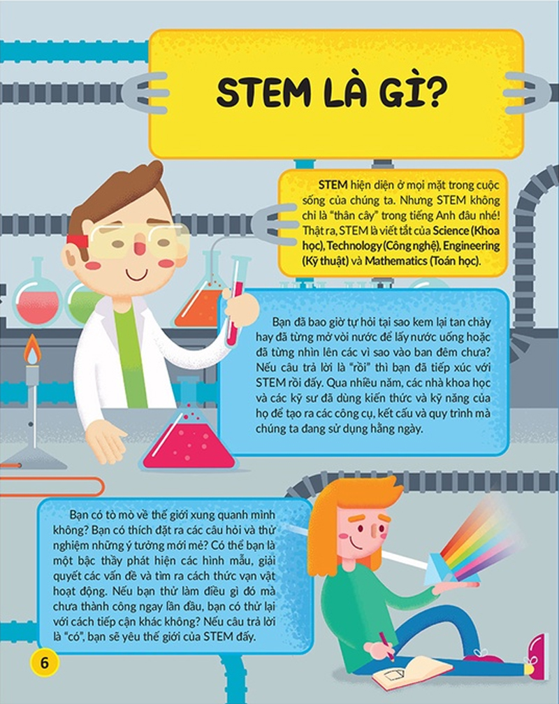 học và thực hành stem đơn giản - khoa học - 60 bài thực hành bổ ích - Ảnh 4