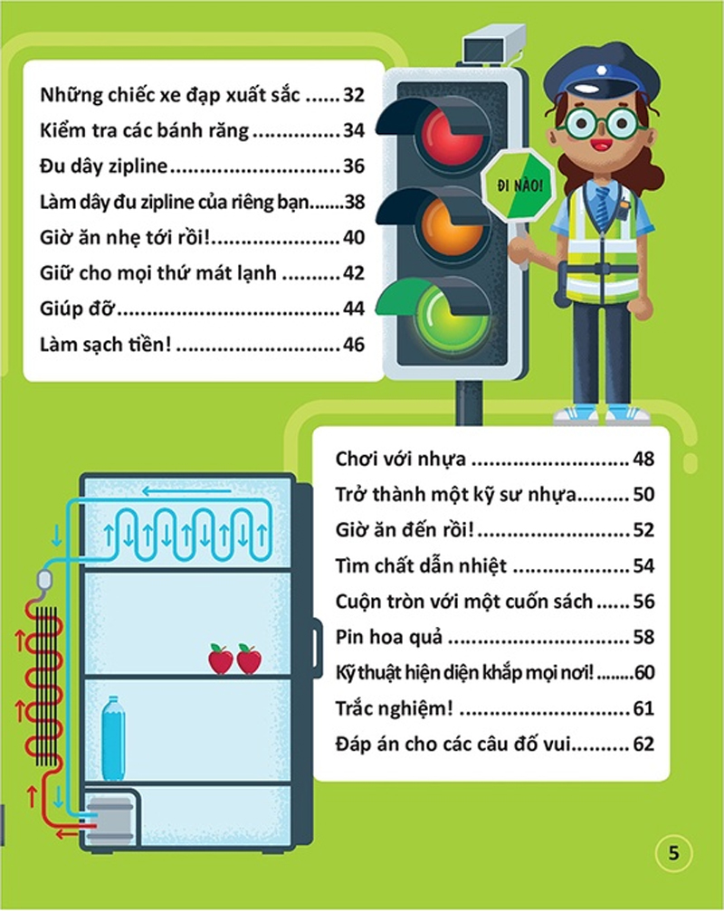 học và thực hành stem đơn giản - kỹ thuật - 60 bài thực hành bổ ích - Ảnh 3