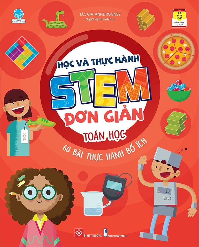 học và thực hành stem đơn giản - toán học - 60 bài thực hành bổ ích - Ảnh 2