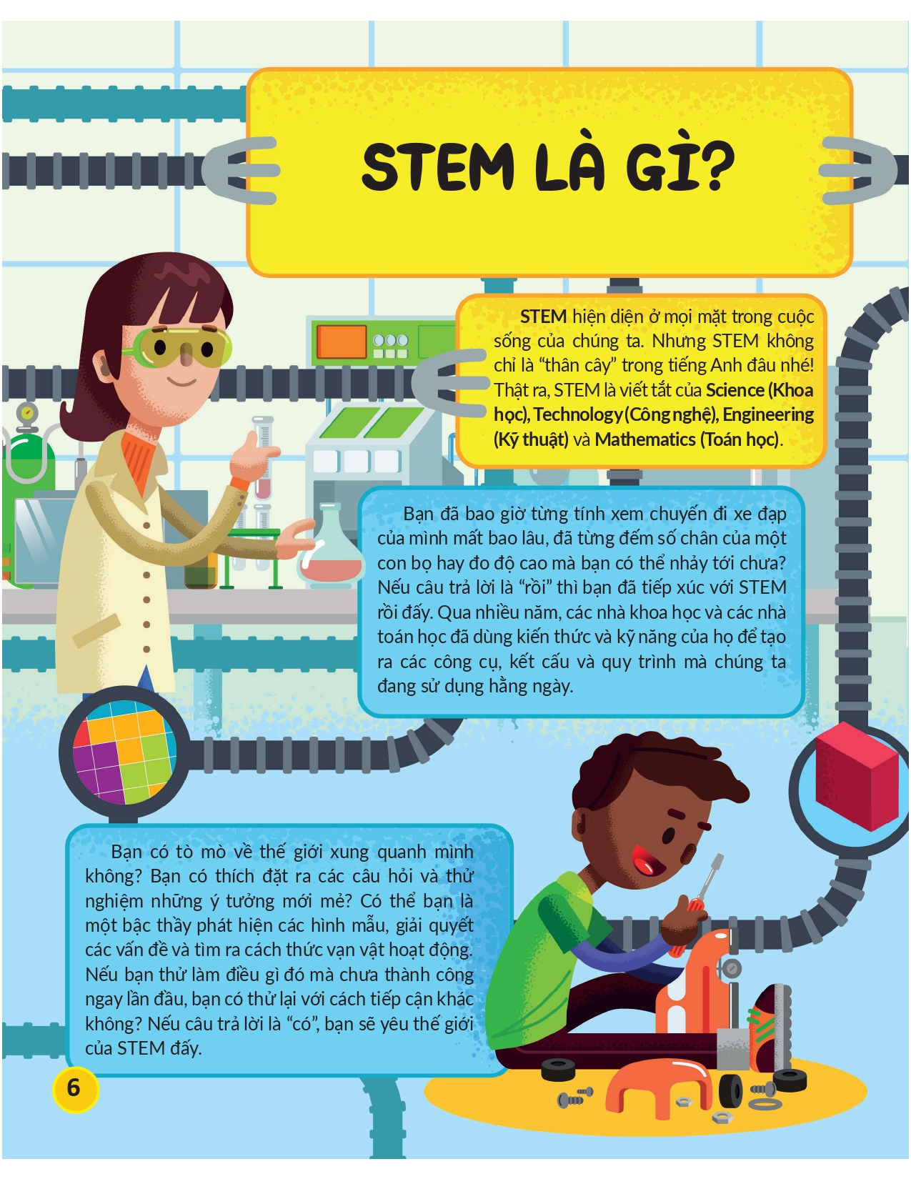 học và thực hành stem đơn giản - toán học - 60 bài thực hành bổ ích - Ảnh 6