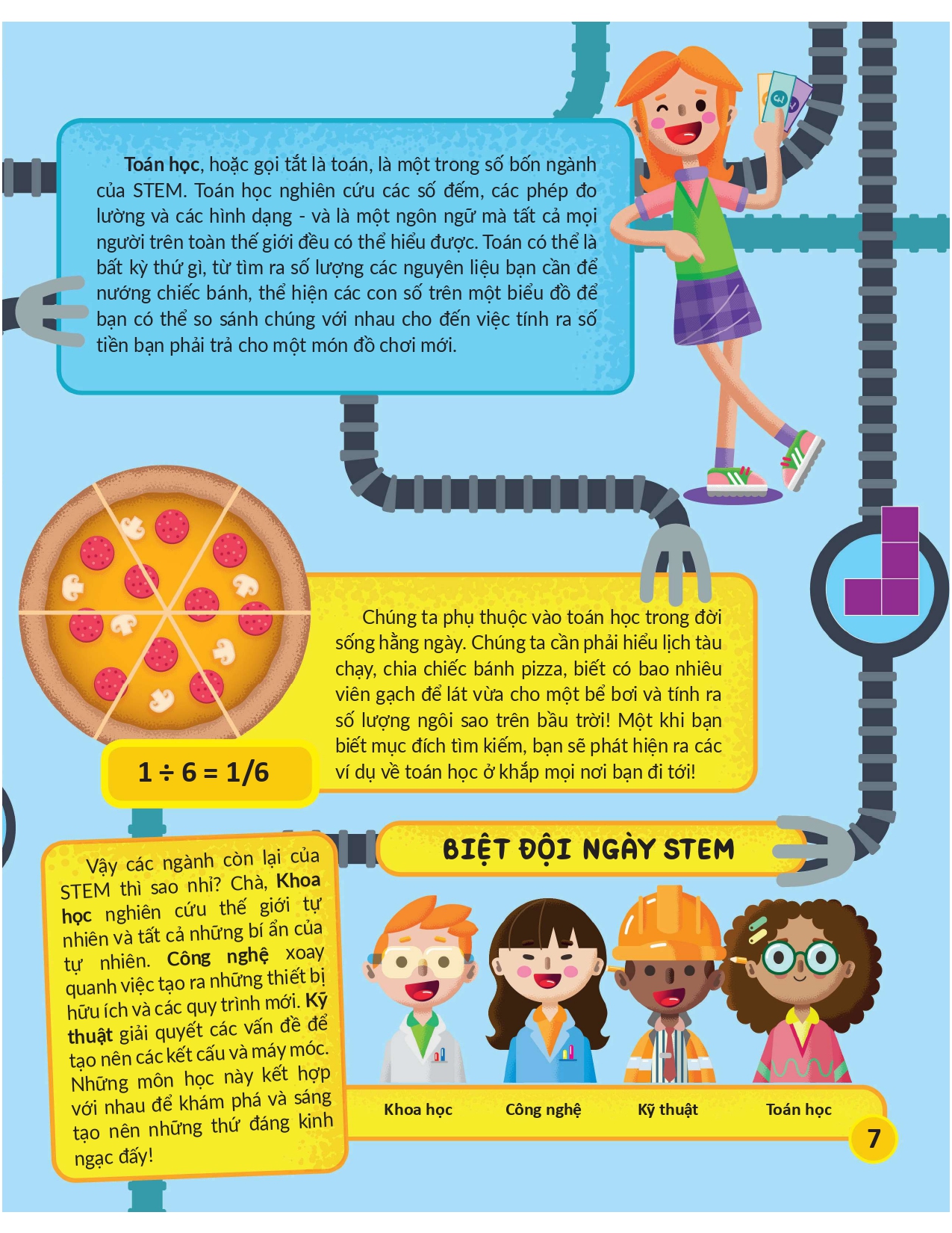 học và thực hành stem đơn giản - toán học - 60 bài thực hành bổ ích - Ảnh 7