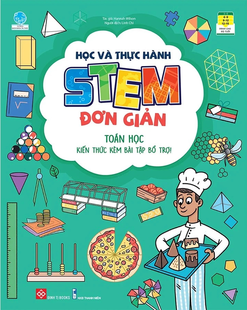 học và thực hành stem đơn giản - toán học - kiến thức kèm bài tập bổ trợ! - Ảnh 2