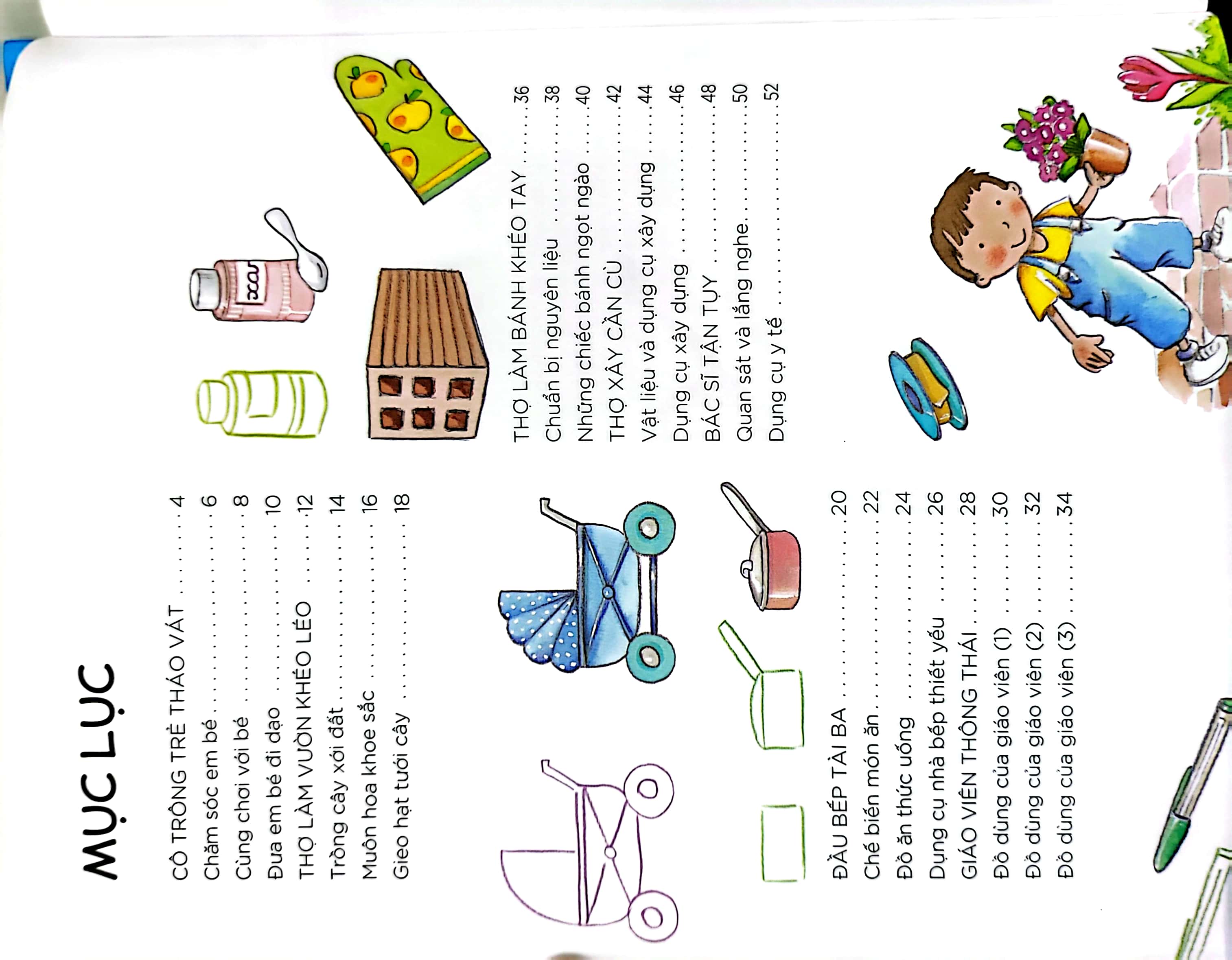 học vẽ bằng hình cơ bản 3 - 100 mẫu vẽ nghề nghiệp - Ảnh 3