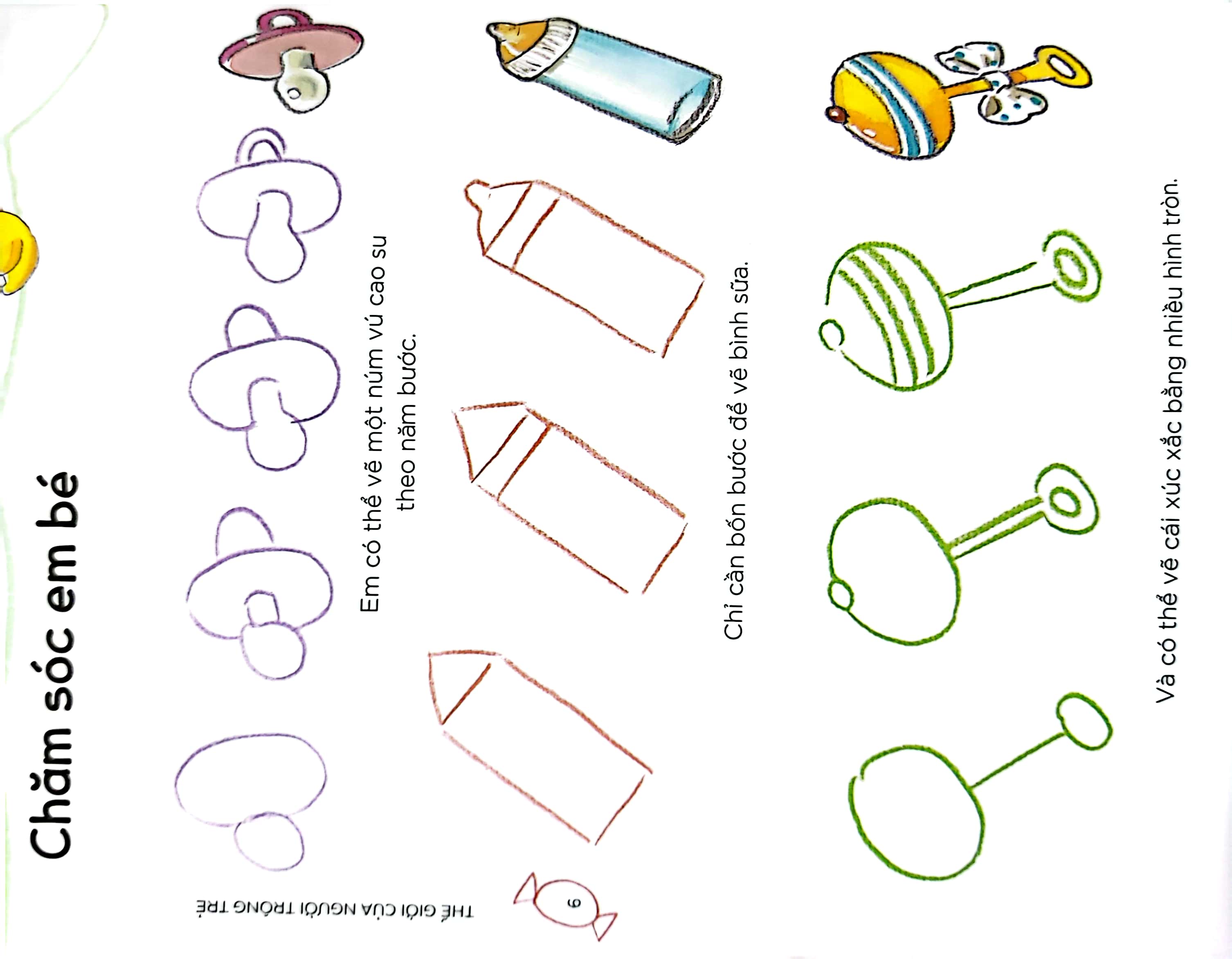 học vẽ bằng hình cơ bản 3 - 100 mẫu vẽ nghề nghiệp - Ảnh 7