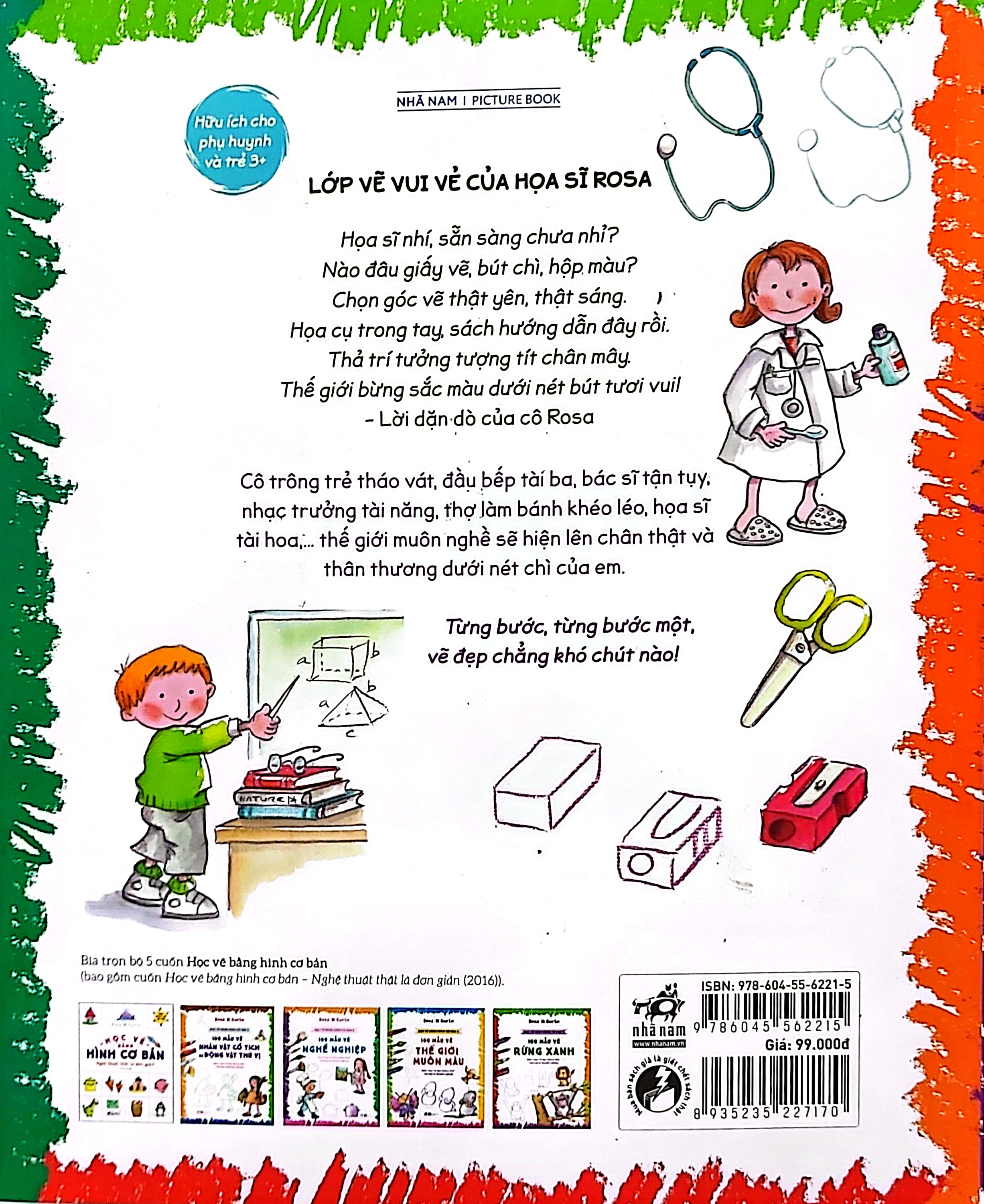 học vẽ bằng hình cơ bản 3 - 100 mẫu vẽ nghề nghiệp - Ảnh 9