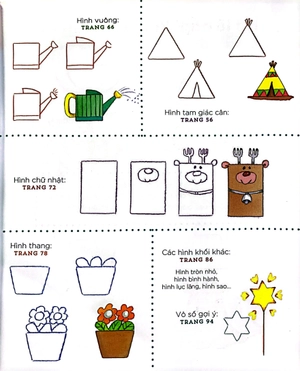 học vẽ bằng hình cơ bản - nghệ thuật thật là đơn giản - Ảnh 4