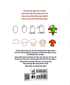 học vẽ bằng hình cơ bản - nghệ thuật thật là đơn giản - Ảnh 7