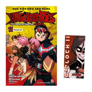 học viện siêu anh hùng vigilantes - my hero academia illegals - tập 11 - võ đài giấu mặt - tặng kèm bookmark - Ảnh 2