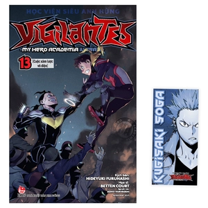 học viện siêu anh hùng vigilantes - my hero academia illegals - tập 13 - cuộc xâm lược vô diện - tặng kèm bookmark