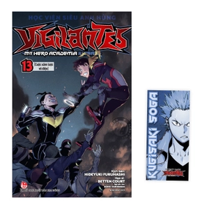 học viện siêu anh hùng vigilantes - my hero academia illegals - tập 13 - cuộc xâm lược vô diện - tặng kèm bookmark - Ảnh 2