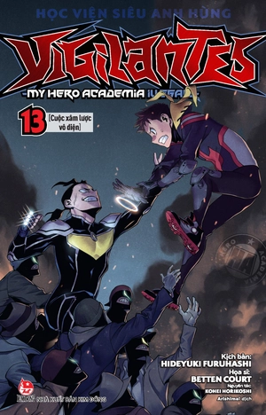 học viện siêu anh hùng vigilantes - my hero academia illegals - tập 13 - cuộc xâm lược vô diện - tặng kèm bookmark - Ảnh 3