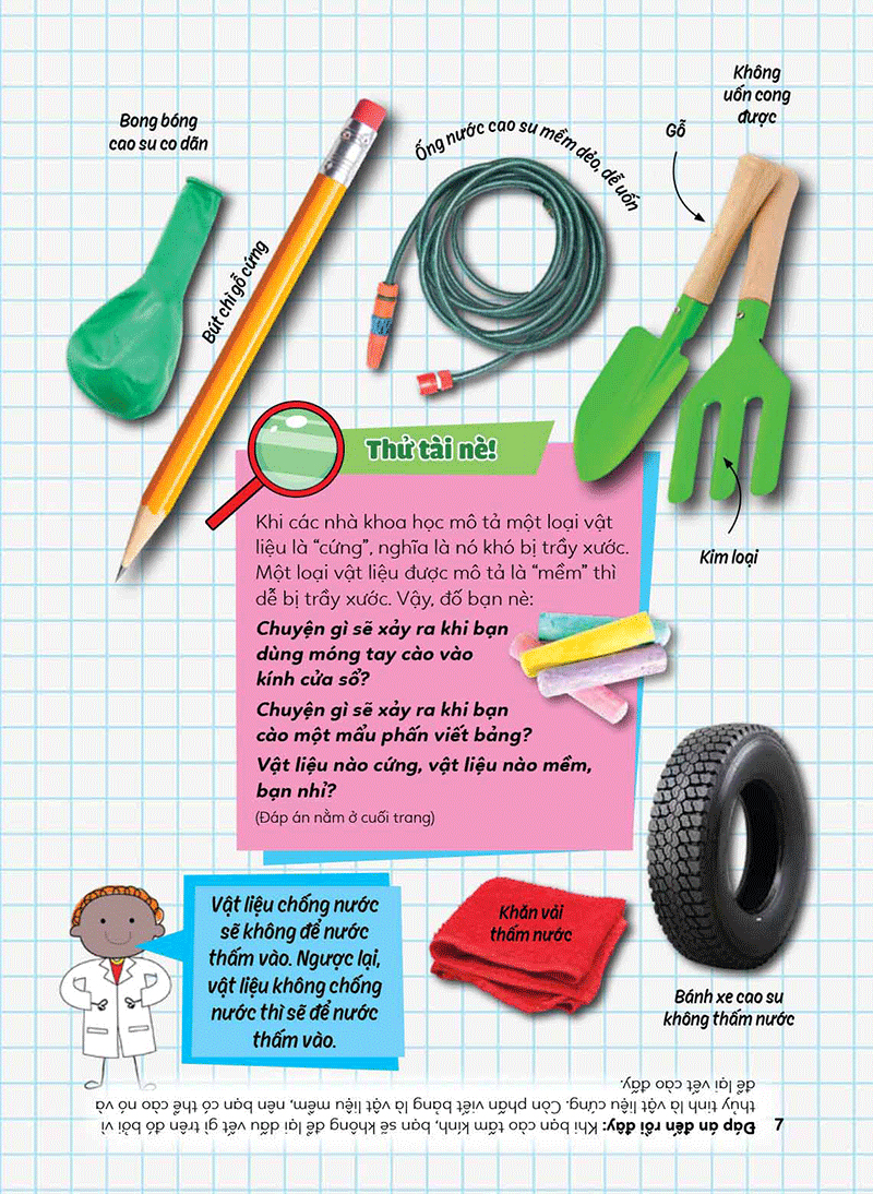 học vui, hiểu rộng, biết nhiều - khám phá vật liệu quanh ta - Ảnh 5