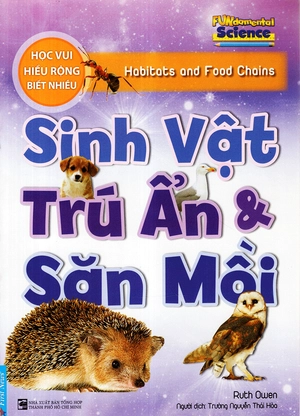 học vui hiểu rộng biết nhiều - sinh vật trú ẩn & săn mồi - Ảnh 2