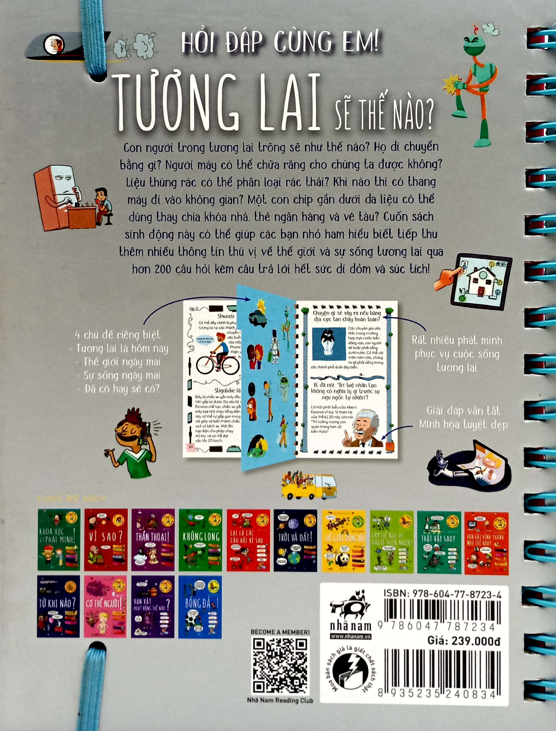 hỏi đáp cùng em - tương lai sẽ thế nào? - bìa cứng - Ảnh 6