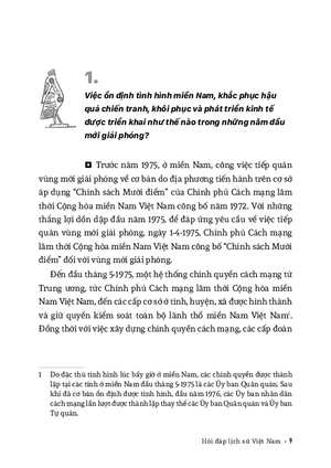 hỏi đáp lịch sử việt nam - tập 10 - việt nam-hành trình xây dựng và phát triển (từ 1975 đến nay) - Ảnh 3