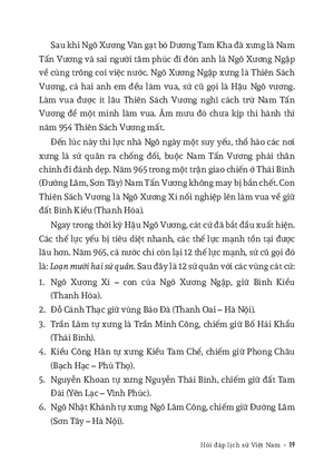 hỏi đáp lịch sử việt nam - tập 2 - nước việt nam dưới đời ngô, đinh, tiền lê, lý, trần, hồ - Ảnh 12