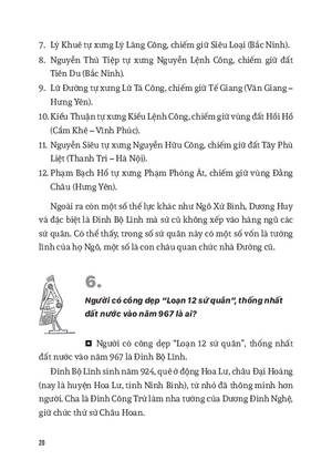 hỏi đáp lịch sử việt nam - tập 2 - nước việt nam dưới đời ngô, đinh, tiền lê, lý, trần, hồ - Ảnh 13