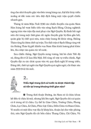 hỏi đáp lịch sử việt nam - tập 2 - nước việt nam dưới đời ngô, đinh, tiền lê, lý, trần, hồ - Ảnh 5