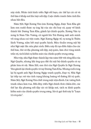 hỏi đáp lịch sử việt nam - tập 2 - nước việt nam dưới đời ngô, đinh, tiền lê, lý, trần, hồ - Ảnh 7