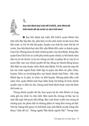 hỏi đáp lịch sử việt nam - tập 3 - từ khởi nghĩa lam sơn đến nửa đầu thế kỷ xix - Ảnh 4