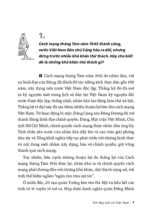 hỏi đáp lịch sử việt nam - tập 7 - cuộc kháng chiến chống pháp lần thứ hai (1945-1954) - Ảnh 4