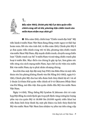 hỏi đáp lịch sử việt nam - tập 9 - từ xuân mậu thân (1968) đến chiến dịch hồ chí minh (1965-1975) - Ảnh 3