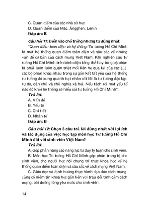 hỏi - đáp môn tư tưởng hồ chí minh - Ảnh 14