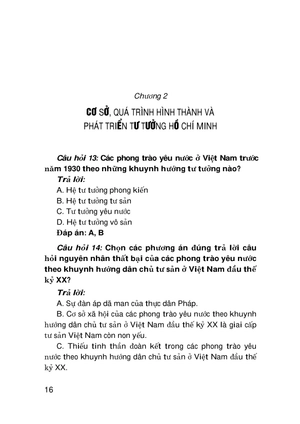 hỏi - đáp môn tư tưởng hồ chí minh - Ảnh 16