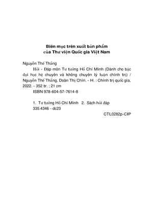 hỏi - đáp môn tư tưởng hồ chí minh - Ảnh 4