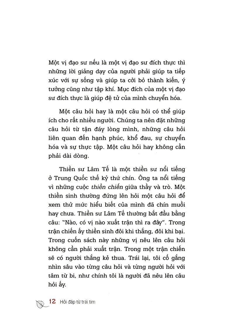 hỏi đáp từ trái tim (tái bản 2024) - Ảnh 9