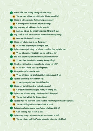 hỏi đáp về thế giới - thực vật muôn màu - Ảnh 3