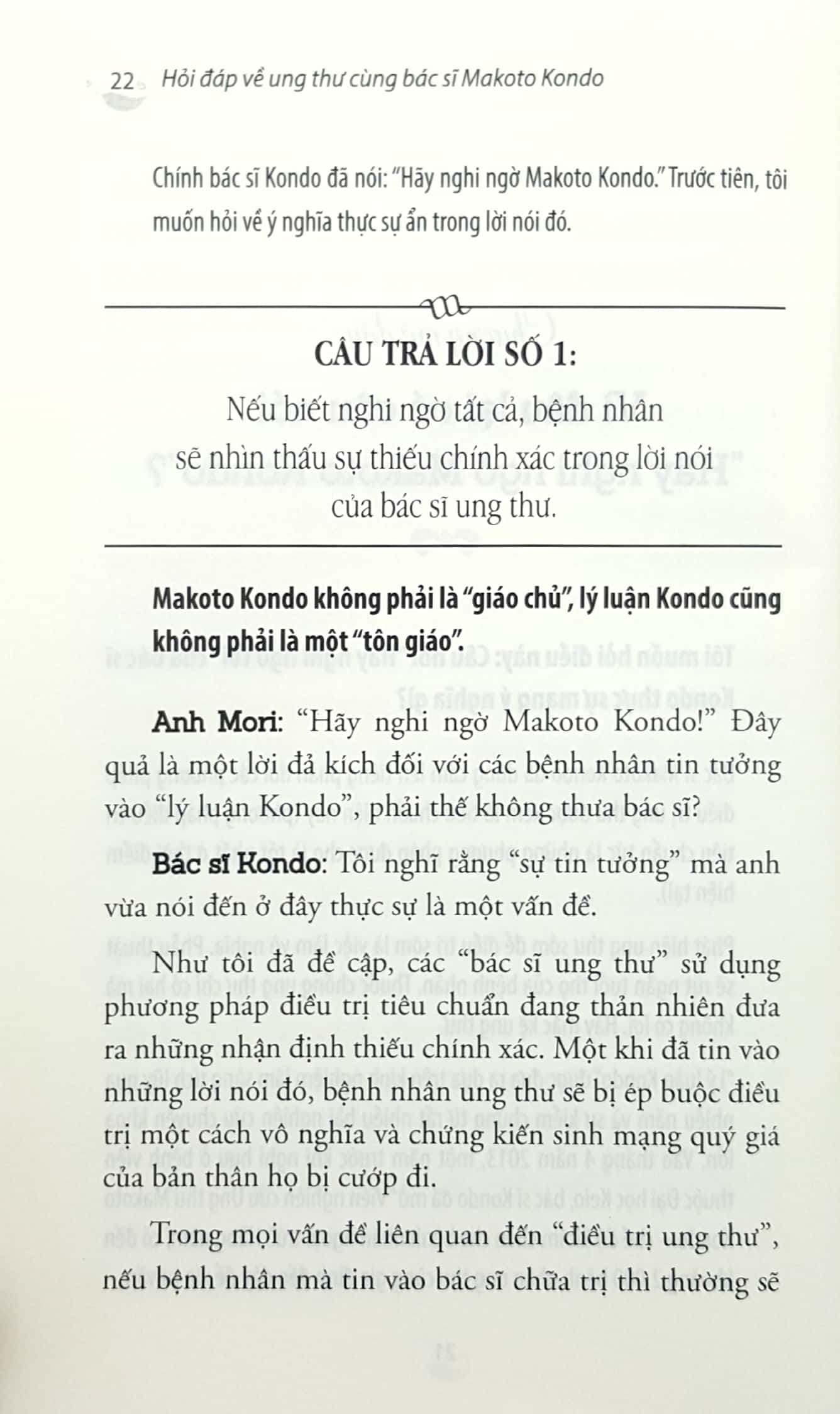 hỏi đáp về ung thư cùng bác sỹ makoto kondo - Ảnh 6