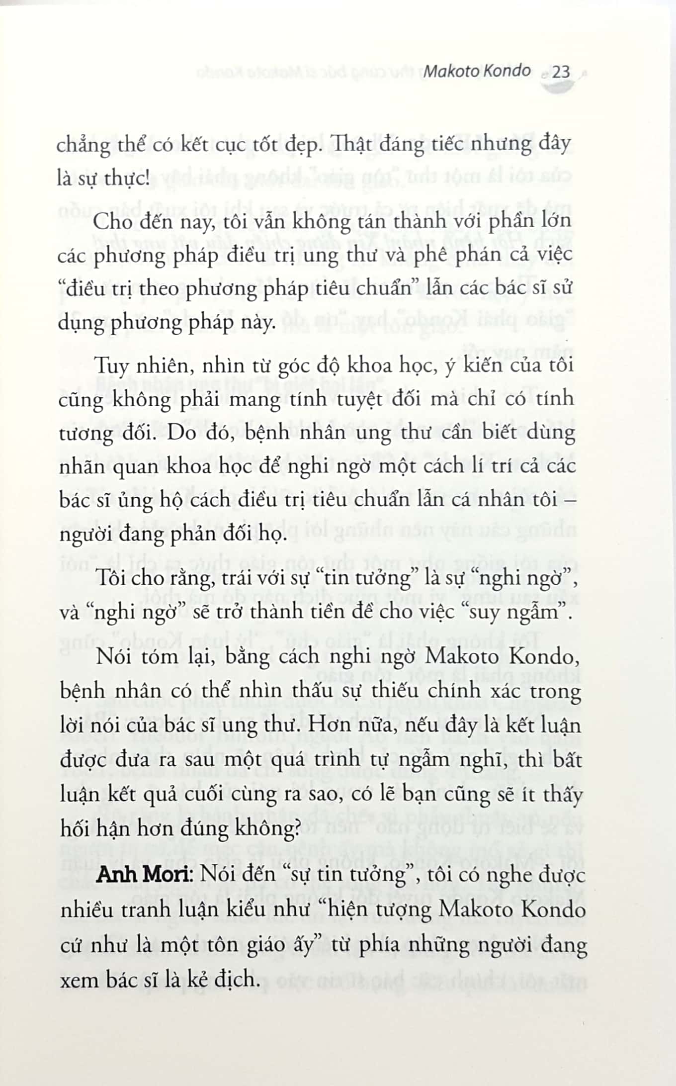 hỏi đáp về ung thư cùng bác sỹ makoto kondo - Ảnh 7