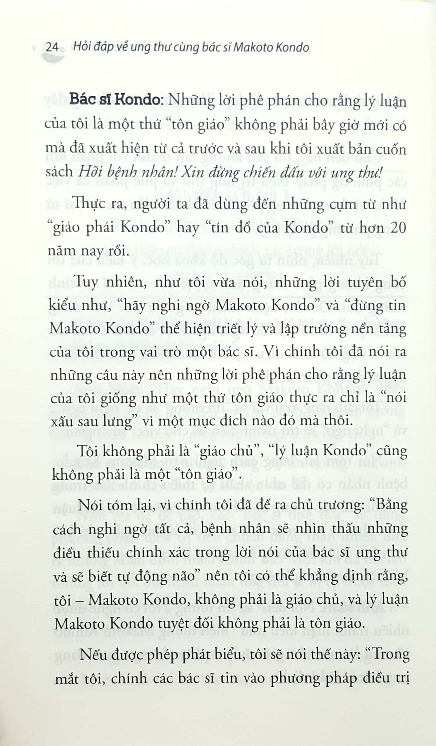 hỏi đáp về ung thư cùng bác sỹ makoto kondo - Ảnh 8