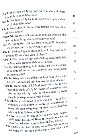 hỏi-đáp về xử lý vi phạm kỷ luật của đảng - Ảnh 6