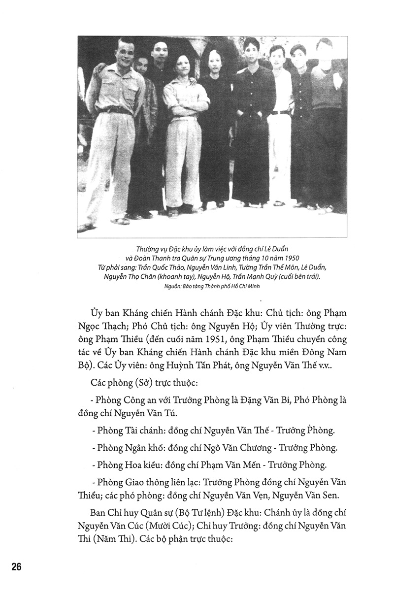 hồi ký căn cứ kháng chiến khu sài gòn - chợ lớn - gia định (1945-1975) - tập 2 - Ảnh 12