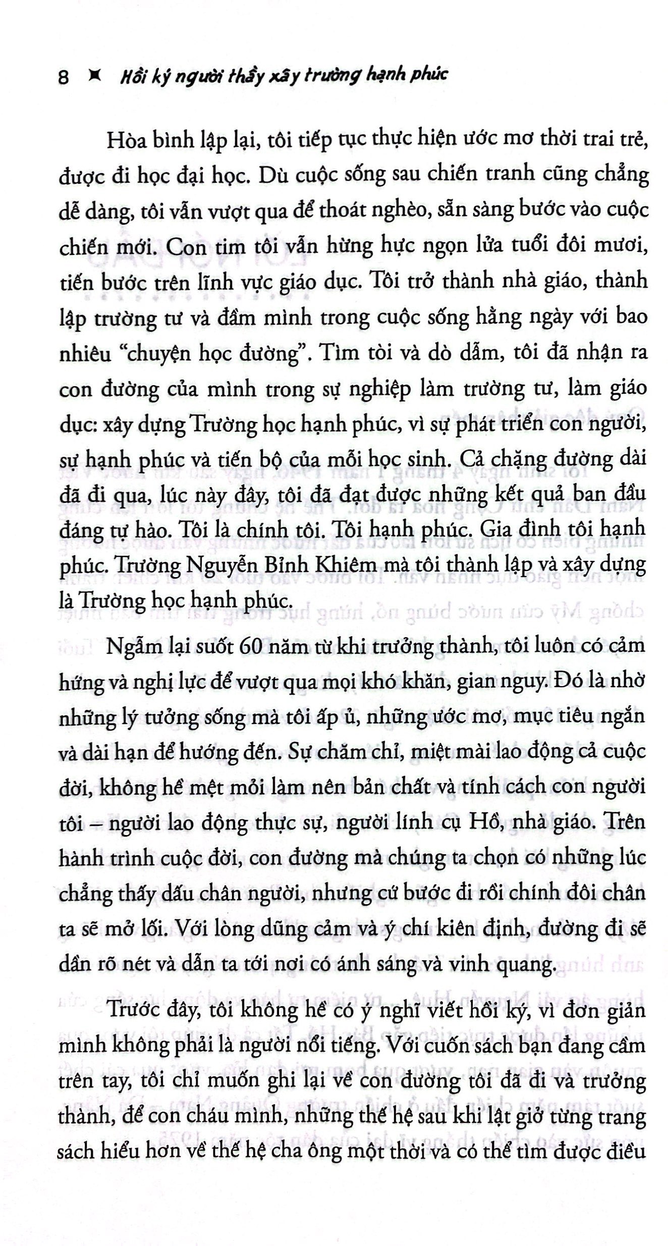 hồi ký người thầy xây trường hạnh phúc - Ảnh 5