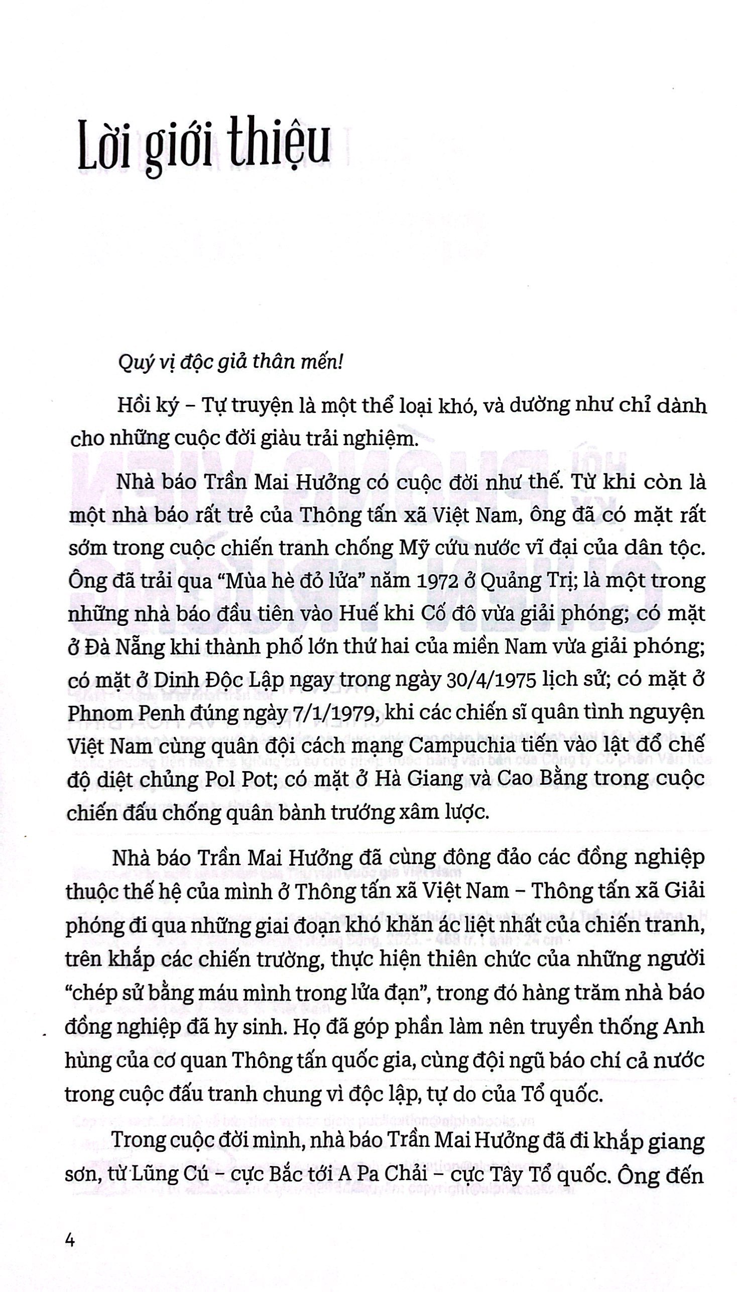 hồi ký phóng viên hồi ký chiến trường - trên những nẻo đường chiến tranh và hòa bình - Ảnh 4