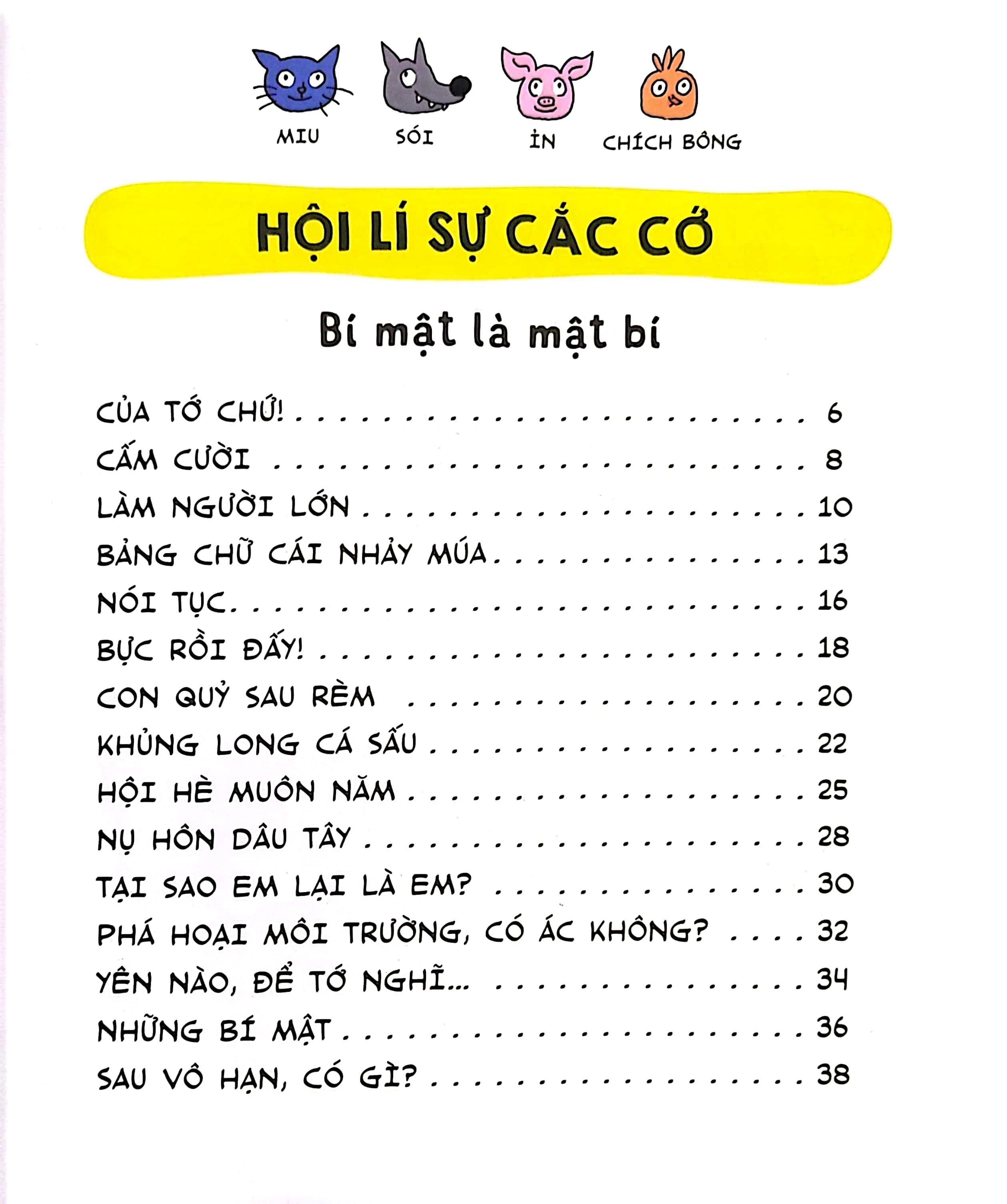 hội lí sự cắc cớ - bí mật là mật bí - Ảnh 3