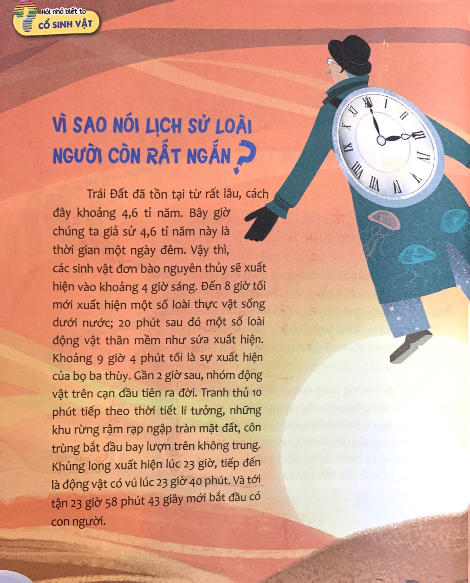 hỏi nhỏ biết to - cổ sinh vật (tái bản 2022) - Ảnh 5