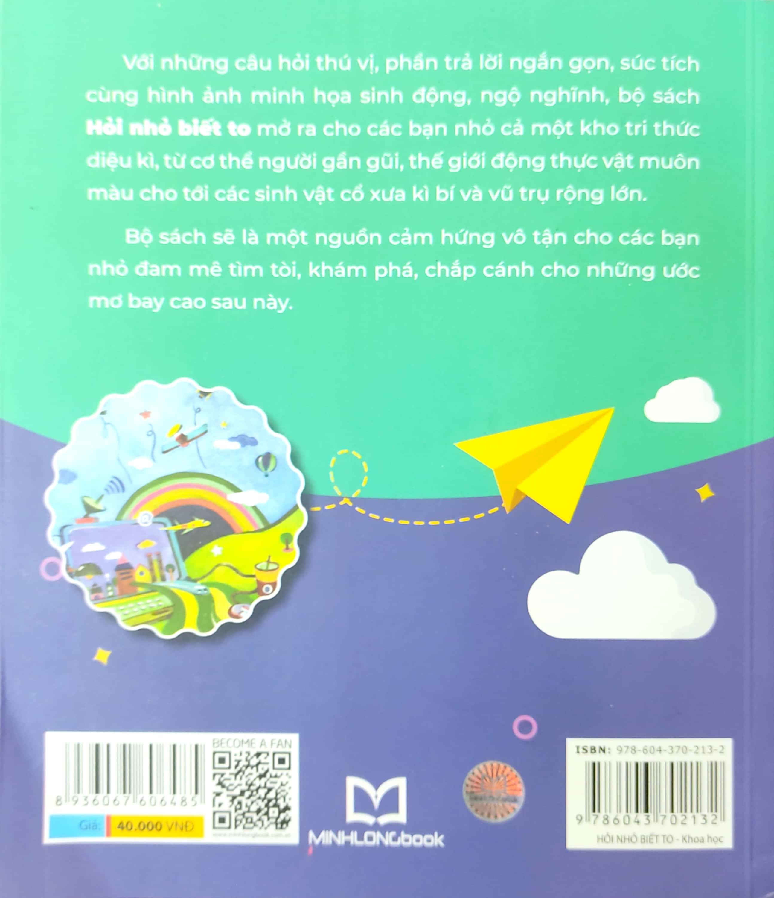 hỏi nhỏ biết to - khoa học (tái bản 2022) - Ảnh 7