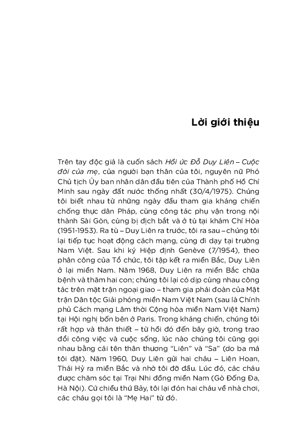 hồi ức đỗ duy liên - cuộc đời của mẹ - Ảnh 5