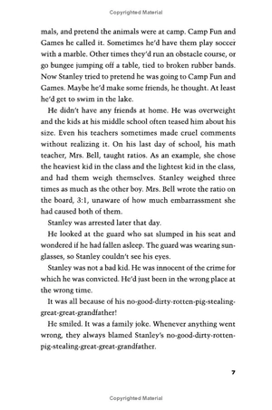 holes (a yearling book) - Ảnh 6