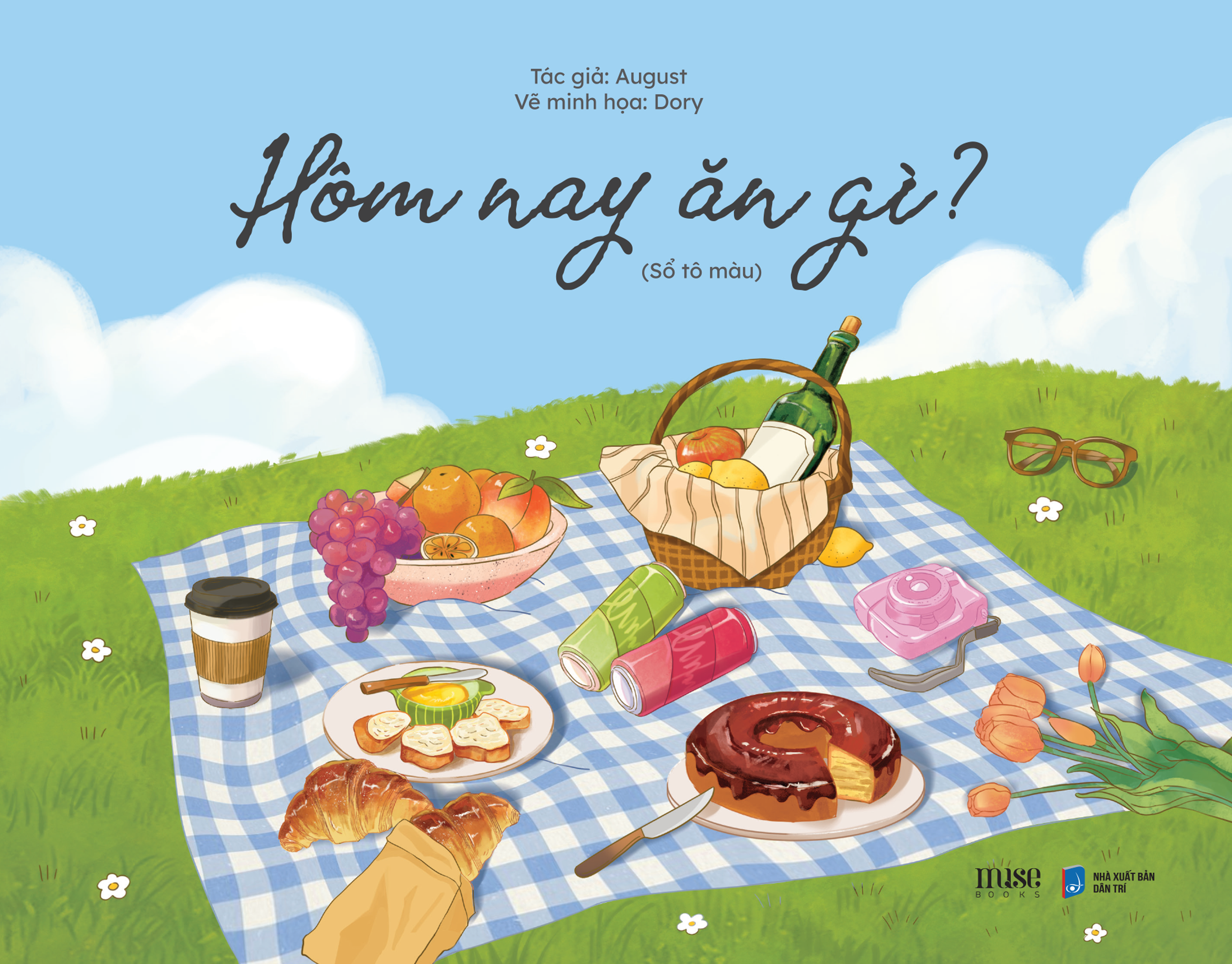 hôm nay ăn gì? - sổ tô màu - Ảnh 2