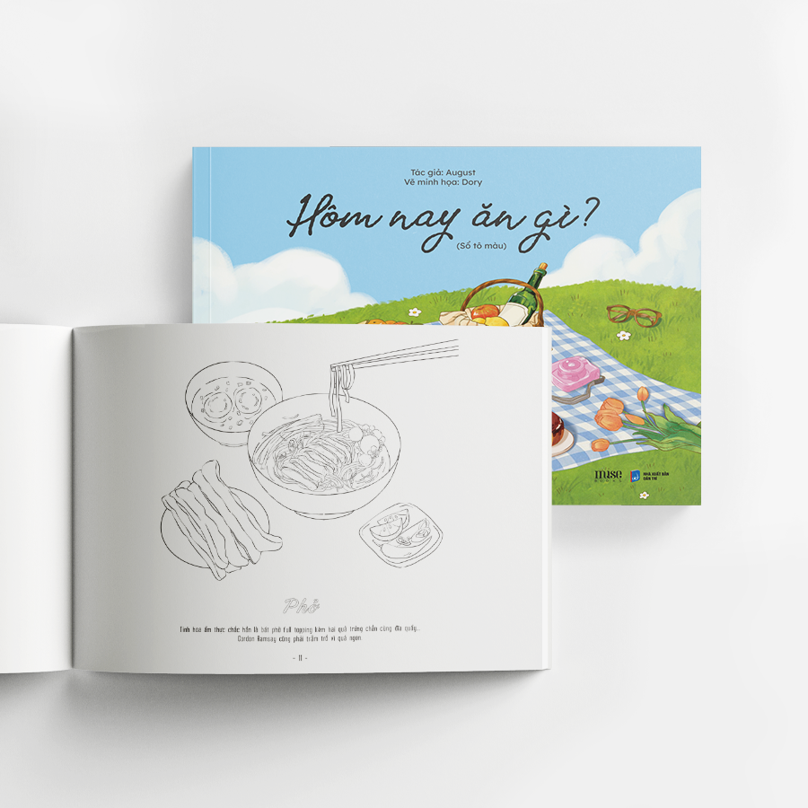 hôm nay ăn gì? - sổ tô màu - Ảnh 5